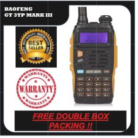 HT Baofeng GT 3 TP Mark III Dual Band - Toko HT Baofeng GT3TP Mark 3 VHF UHF - GT-3TP mark iii