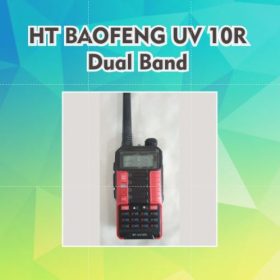 HT Baofeng UV-10R UV 10R UV10R VHF UHF Dualband Dual Radio Komunikasi Original